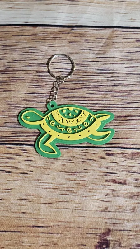 Custom Keychain - Personalized 3D printed keychain